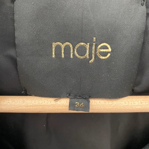 Fall for the iconic Maje leather jacket  Elegance,boldness,and comfort combined! - Picture 7 of 7